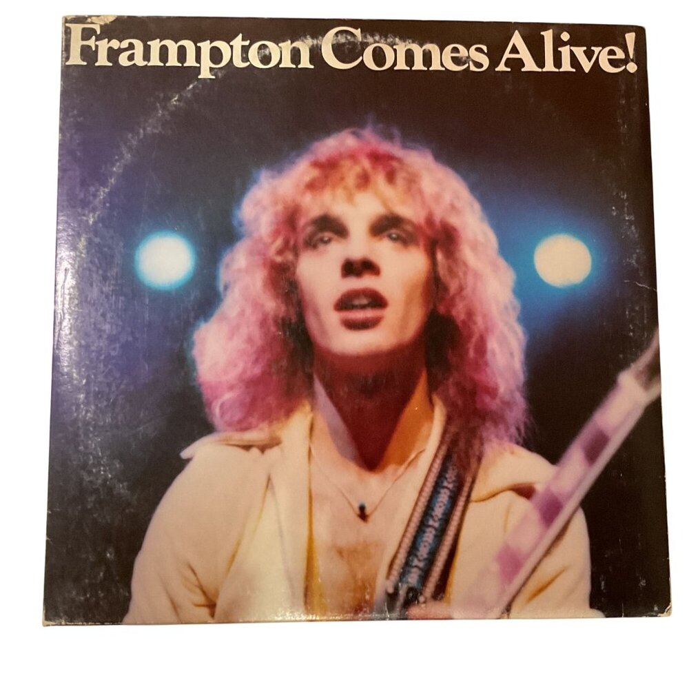 Peter Frampton "Frampton Comes Alive!" Vinyl Album 1976 A&M Records